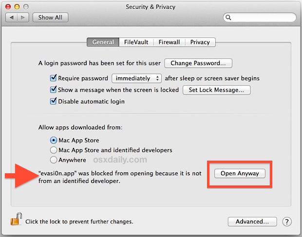 how to download apps from unidentified developers mac